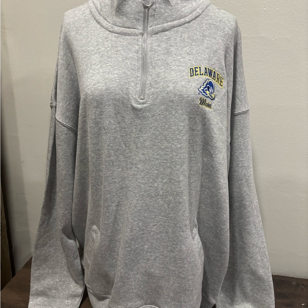 Gray Delaware Hoodie